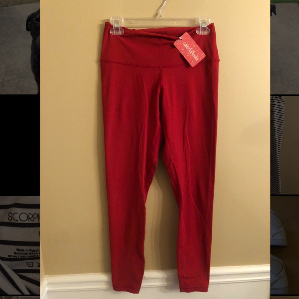 NWT Colorfulkoala leggings L